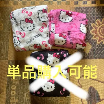 키티 모코모코 바지 핑크와 화이트