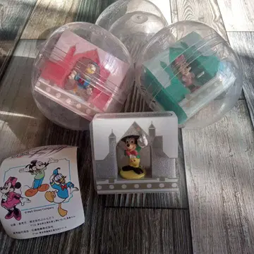 [ 쇼와 레트로 ] 디즈니 리틀 갤러리 캡슐 토이 세트