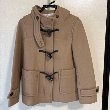 그린 라벨 릴랙싱 베이지 더플 코트 38