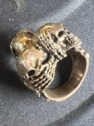 크레이지피그? 스컬 반지 20