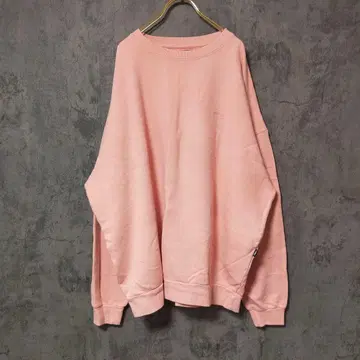 [ 새상품급 ] (XL) VANS 반스 트레이닝복 로고 자수 상의 핑크