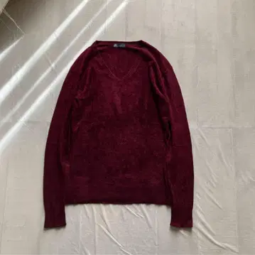 토네이도 마트 L 레이온 x 나일론 와인 레드