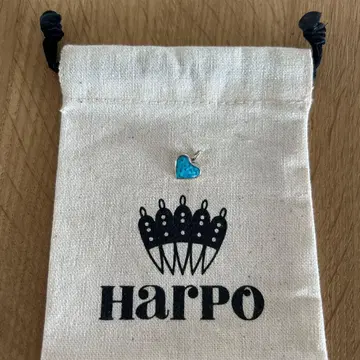하르포 Harpo 터콰이즈 하트형 목걸이 참