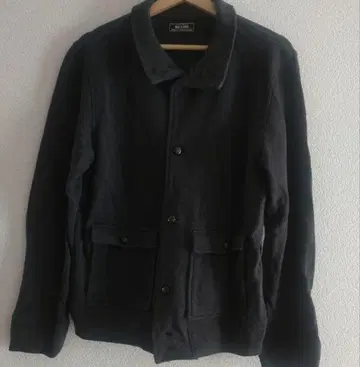 BEAMS 다크 그레이 버튼 달린 자켓 L 사이즈