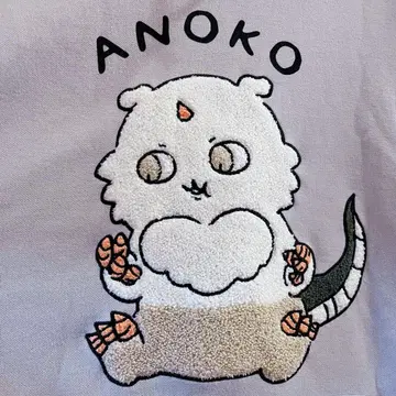 시마무라 치이카와 (먼작귀) 콜라보 키메라 (그 아이) 후드티 M