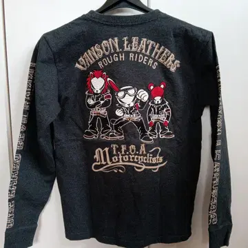 VANSON 바이커 긴팔 셔츠