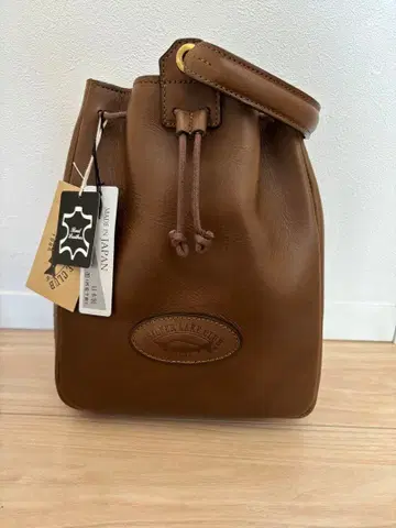 [ 새상품 미사용 ] 실버레이크 클럽 복조리 백 오일 가죽