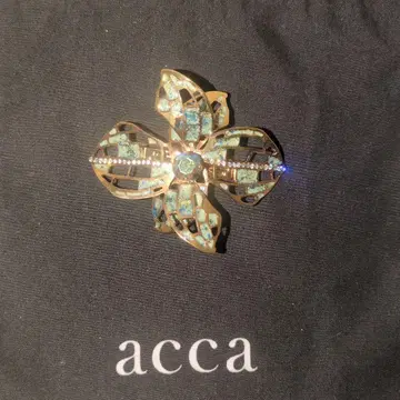 acca 플라워 모티브 헤어 머리핀