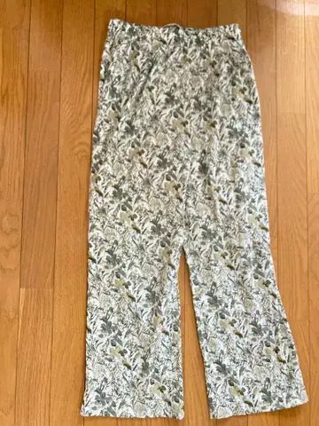 어반 리서치 도어스 플라워 프린트 이지 팬츠