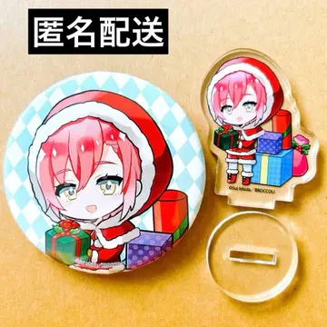 잭 쟝느 타치바나 키사 크리스마스 캔뱃지 아크릴 스탠드