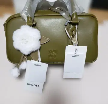 SNIDEL 미니 보스턴 핸드백