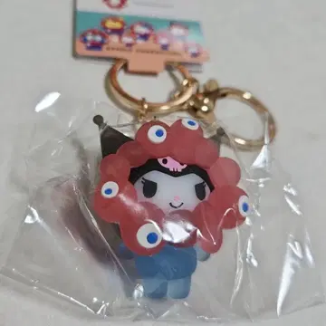 쿠로미 산리오 미야쿠미야쿠 클리어 컬러 마스코트 키링