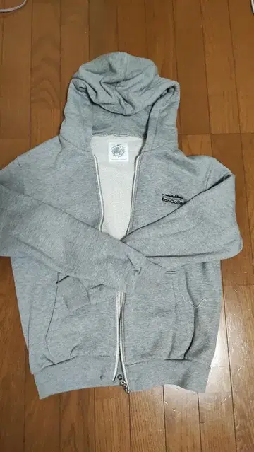 칸코레 미츠코시 콜라보 지퍼 후드티 그레이 S 사이즈