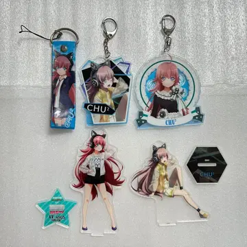 뱅드림 RAISE A SUILEN 츄츄 아크릴 스탠드 아크릴 키링 세트