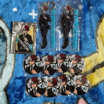 나의 히어로 아카데미아 토도로키 쇼토 아크릴 키링 캔뱃지