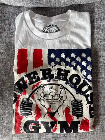파워하우스 헬스장 셔츠