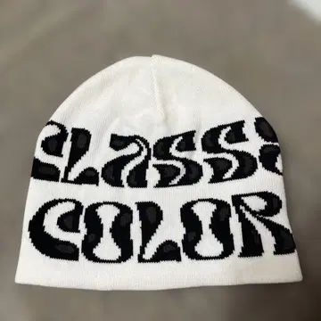 [택 포함 새상품] LAGUA GEM 니트 모자 화이트 여성용