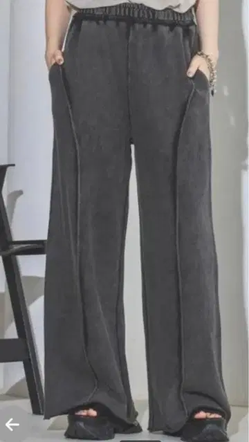 JEANASSIS 와이드 팬츠 사이즈 F