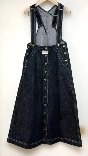 PINK HOUSE 다크 데님 살로펫 스커트