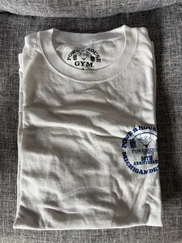 파워하우스 헬스장 긴팔 셔츠 50주년