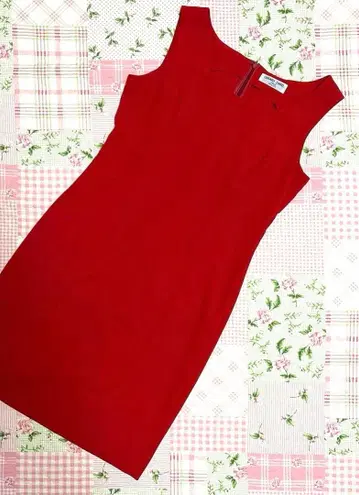 GERARD DAREL 슬리브리스 원피스 레드