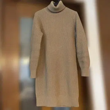 MICHAEL MICHAEL KORS 카멜 니트 원피스 XS