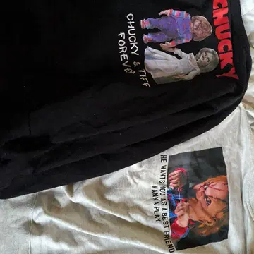 처키 트레이닝복 롱티