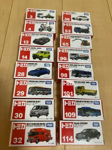 토미카 미니카 세트 16종류