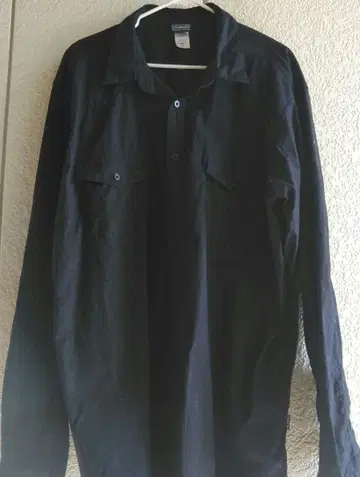 patagonia 남성용 XL 블랙 셔츠