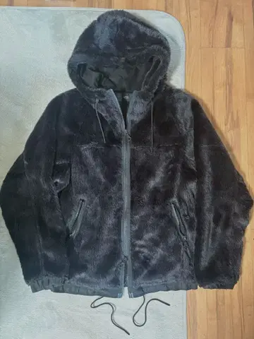 AZUL 플리스 자켓 다크 블랙