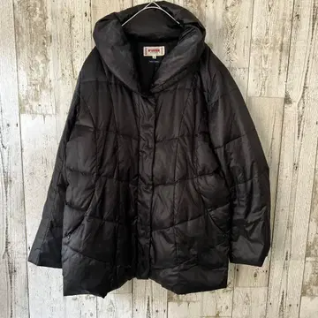 맥레거 다운 자켓 네이비 라벨 다크 브라운 여성용 9