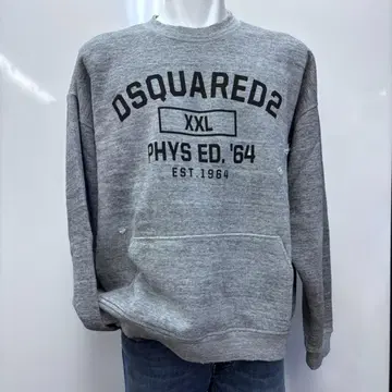 DSQUARED2 그레이 데미지풍 트레이닝복