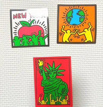 MoMA 키스 해링 스티커 인테리어 회화 뉴욕 현대 미술관 한정판