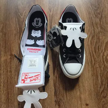CONVERSE x 미키마우스 콜라보 스니커즈 [ 25cm ]