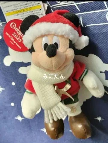 미키 배지 크리스마스 2025 디즈니 크리스마스 인형 배지