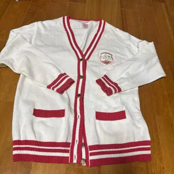 스토푸리 가디건 빨간색 리이누군 STPR