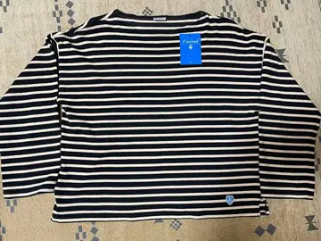 ORCIVAL 스트라이프 긴팔 T셔츠 사이즈 1 블랙/클레이