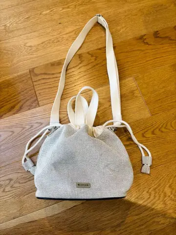 거의 새상품 한국 스노우피크 캠핑 버킷백 숄더백