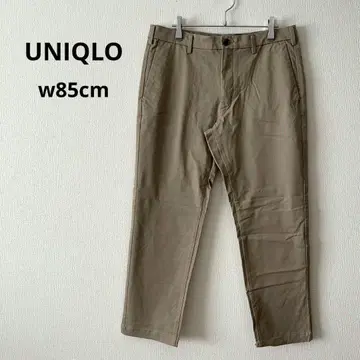 유니클로 남성용 치노 팬츠 허리 82cm 베이지