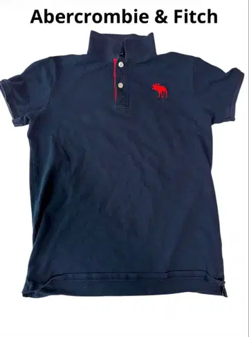 Abercrombie & Fitch / 아바클로 네이비 피케 셔츠