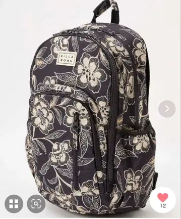 BILLABONG 플라워 프린트 백팩