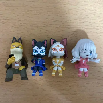 오드 택시 아소토 콜렉션 피규어 4종 세트