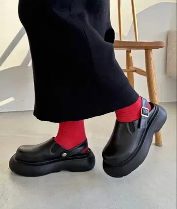 DISCOAT / 크로그 사보 신발 / 블랙 S 디스코트