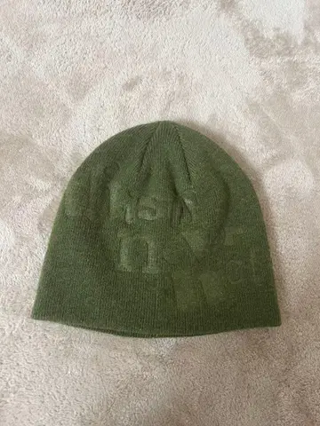 thisisneverthat 니트 모자 올리브 그린 택 포함 새상품