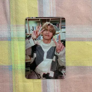 BTS 태태 V Layover 사전 채록 트레이딩 카드 2