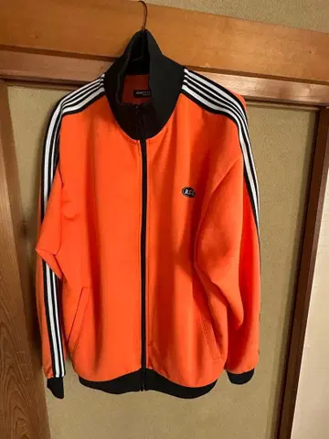 로데오 크라운 오렌지 R.C.S. 트랙 자켓