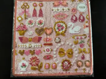 페이러 러브러리 드레스업 걸 오렌지 헤임 타월 손수건