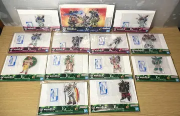 미사용 제일복권 기동무투전 G 건담 아크릴 스탠드 13종 세트