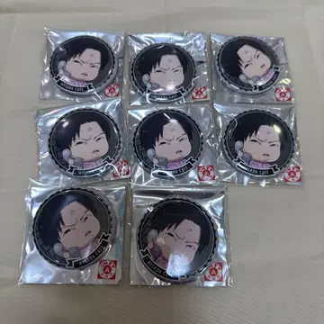 헌터헌터 히소카페 캔뱃지 밀키 8점