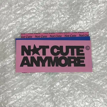 [ 새상품 ] ILLIT NOT CUTE ANYMORE 스티커